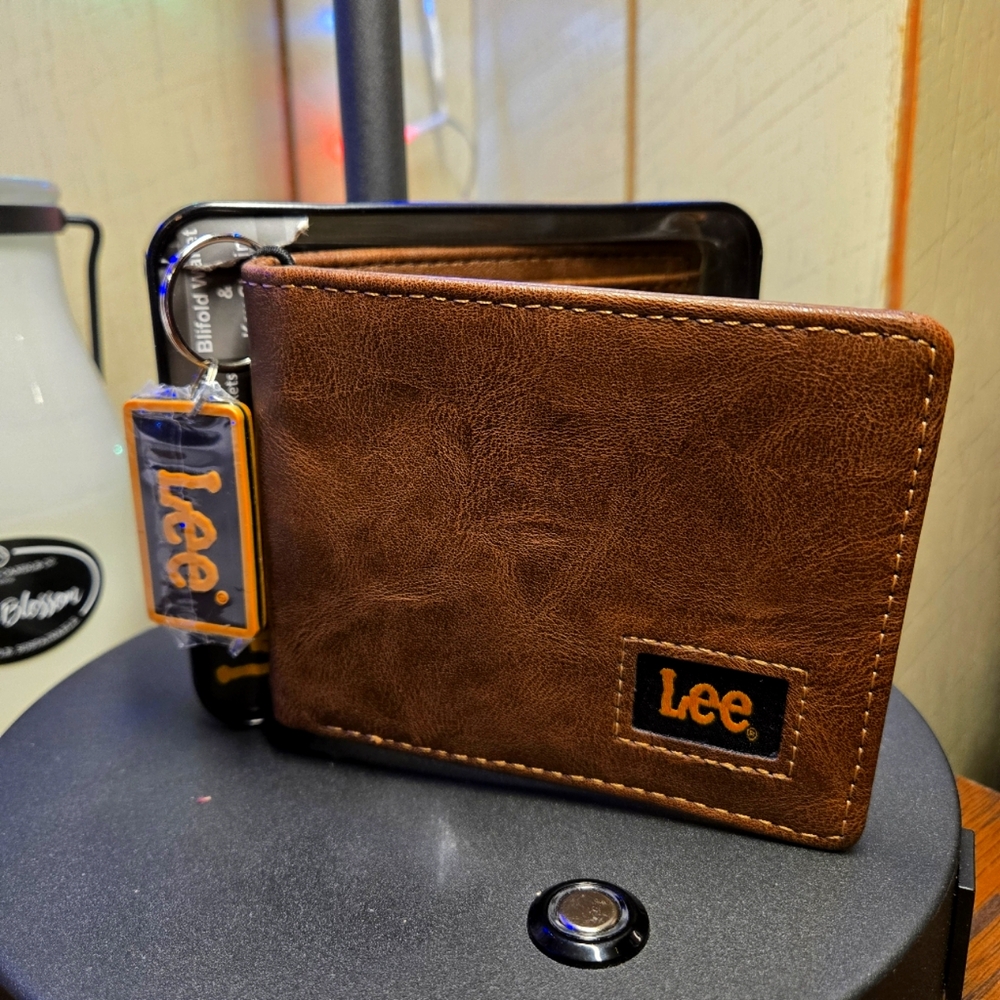 Lee Men Bifold Wallet & KEY Chain